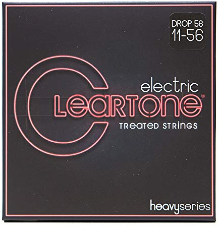 Cleartone 9456 - Cuerdas de guitarra eléctrica, calibre 11- 56