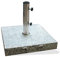 DEMA Sonnenschirmständer 45x45 Granit grau 38 kg