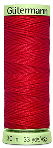 Gutermann Top Stitch Thread 30m Red - 156