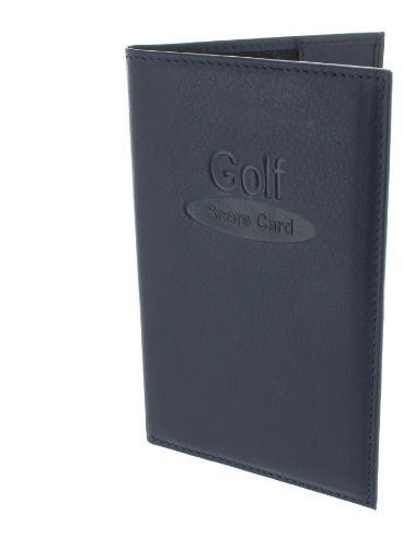 Soft Leather Golf Scorecard Holder 2315