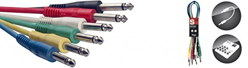 Stagg SPC030 E Patch-Kabel (30 cm, 6-er Pack)