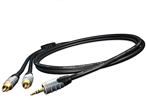 Hicon 3,5 mm Mini Jack – connecteur Kabell 5 m by été Cable Mini Jack stéréo RCA – RCA | Hi-c2j3–0500