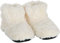 Wärmepantoffeln Boots Deluxe, cream Größe M - 100% mikrowellenfähige Wärmepantoffeln