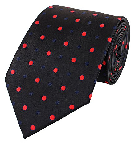 Fabio Farini - Elegante Herren Krawatte gepunktet in 6cm Breite - Schlipse mit Punkten für jeden Anlass