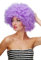 WIG ME UP - PW0011-P08 Perücke Afroperücke Afro 70er Jahre Party Partyperücke Funk Funky Disco Foxy Violett