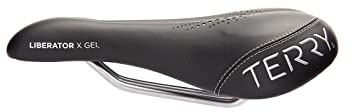 Terry Liberator X Gel Fahrradsitz für Damen - Bequemes Touren-Fahrradsitzkissen, breiteres konturiertes Heck & großer Cutaway, Dura-Tek Bezug