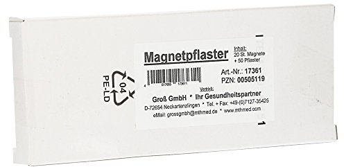 Magnet Pflaster je 1000 Gauss