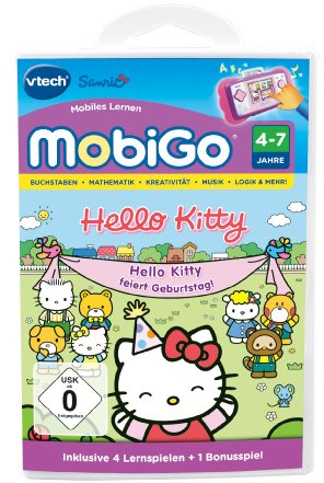 Vtech 80-252404 - MobiGo Lernspiel Hello Kitty