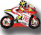 Toyland Folienballon in Motorrad-Form, 99 cm, Rot