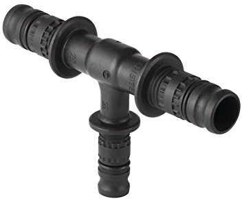 Geberit - Raccord Multicouche à sertir MEPLA - Té inégal 90° MEPLA 32-26-26