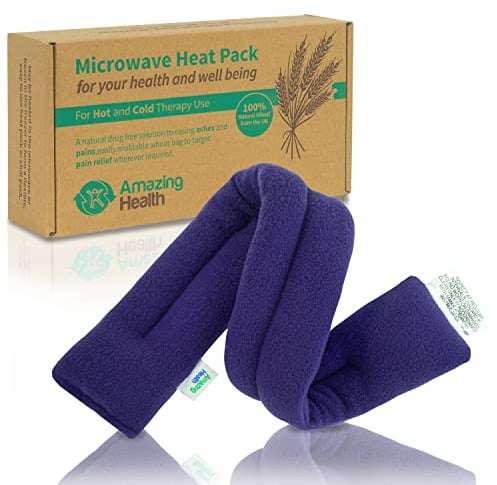 Microwave Heat Pack Wheat Bag Extra Long British Made 70cm - Lavender scented