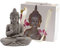 Buddha, Figur klein mit Geschenktasche, 5 x 5,5