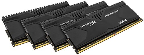 Kingston HyperX Predator HX428C14PBK4/32 Arbeitsspeicher kit 32GB (4x8GB) (2800MHz DDR4 Non-ECC CL14 DIMM XMP, Skylake compatible)