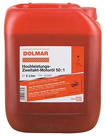 Dolmar 980008102 980008102 Öl, 2t-5 Liter, synthetisch, Schwarz