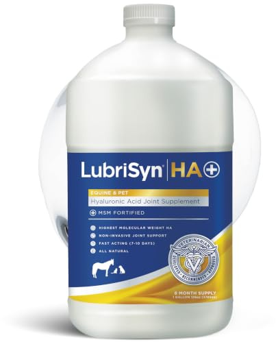 LubriSyn HA Hip & Joint Supplement Plus MSM for Dogs & Cats, 128 oz