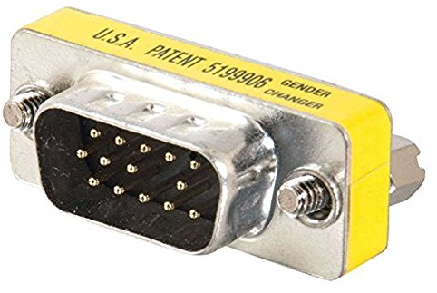 C2G HD15 VGA-Stecker auf VGA-Stecker Gender Changer/VGA-Adapter 81527