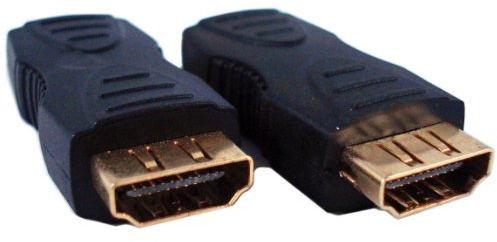 HDMI Female Cable Extension Joiner/Coupler Adapter - Gender Changer Block HD TV - Loops