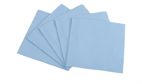 Funny Zelltuchservietten | 33 x 33 cm, 1/4 Falz, 3-lagig, hellblau|4er Pack (4 x 250 Stück)
