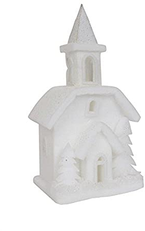 Legler 6383 Kirche mit Beleuchtung, weiß