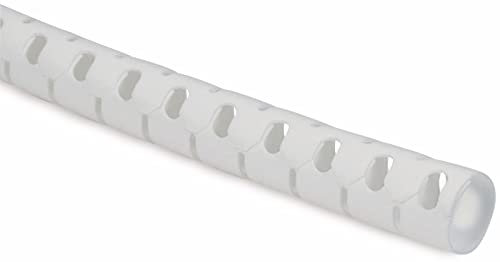 HellermannTyton - Schutzschlauch 23 mm - 27 mm, PP, weiß 2 Meter