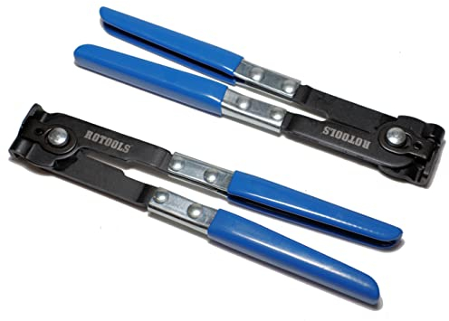 2x Schlauchschellenzange Ohrschellenzange Achsmanschettenzange Klemmzange für Ohrschellen Schlauchschellen