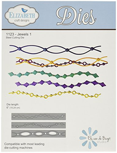 Elizabeth Craft Designs Metal Die Jewels 1, 6-inch , ECD1123