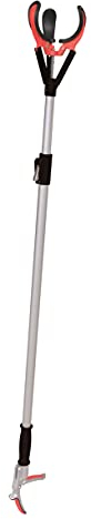 Altuna 90101 - Recogefrutas de 3 pinzas telescópico para llegar a todas las altura, extensible de 1,3-2 m
