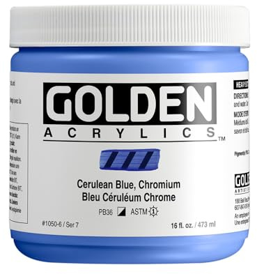 Golden Artist Colors H/Body 473Ml Cer Blue Chr Vii