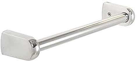 BRAVAT Metasoft Badewannengriff, Zink, Chrom, 70 x 282 x 44
