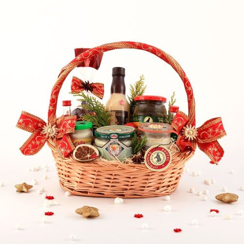 Geschenkkorb 'Frohe Weihnacht'