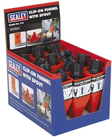 Sealey F12 Clip-On Funnel with Spout