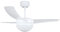 Orbegozo CP 88105 - Ventilador de techo con mando a distancia y luz, 3 palas, 105 cm de diámetro, potencia de 60 W y 3 velocidades, blanco