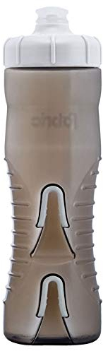 Fabric Cageless Water Bottle, 750ml, Smoke/White