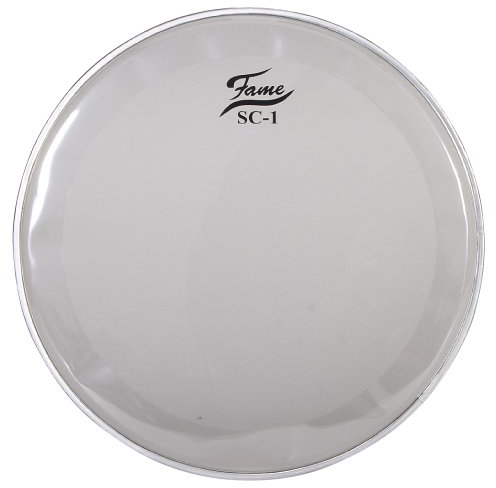 Fame Schlagfell 8 Zoll Transparent, Einlagig, Dämpfungsring, Glattes Finish, Kraftvoller Punch, Kontrolliertes Sustain, Druckvoller Sound, Klare Durchsetzung