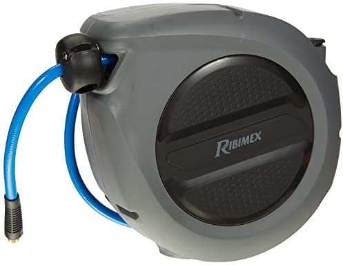 Ribimex Prdatr091 Avvolgitubo Aria Automatico, Grigio