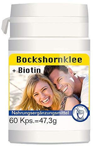 Pharma-Peter BOCKSHORNKLEE + Biotin Kapseln, 60 Kapseln