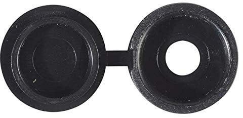 Hinged Cover Cap Black No.10-12 Bag 100