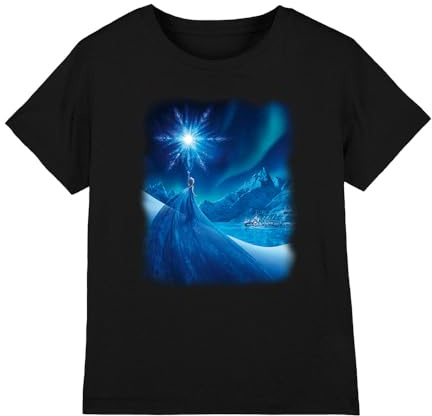 Disney Frozen Girl's Frozen Elsa's Magical Light T Shirt