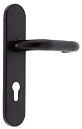 Tesa Assa Abloy, S1912EXNE, Juego de Manillas Sena S1912, Accionamiento exterior para dispositivos Antipánico, Negro