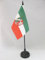 AZ FLAG - Tischflagge Nordrhein-Westfalen - 15x10 cm - Nordrhein-Westfalen Tischfahne 10 x 15 Cm - Flaggen
