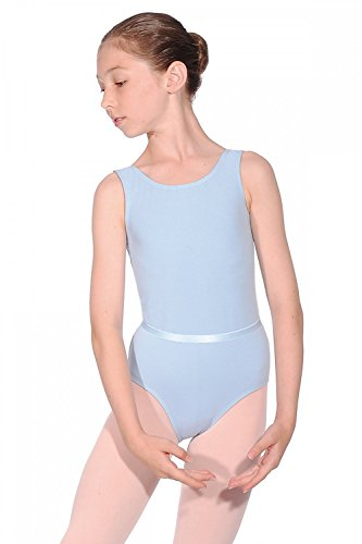 Roch Valley CJune ärmelloses Ballett Trikot aus Baumwolle Hellblau 4 (38)