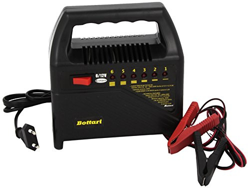 Bottari 28106 Zugelassener Batterieladegerät, 6 Ampere, Gemäß EN 60335-2-29