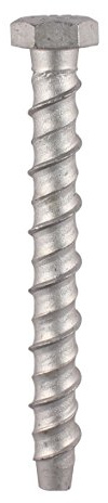 TIMCO Multi-Fix Bolts Hex Head Exterior Silver - 8.0 x 100