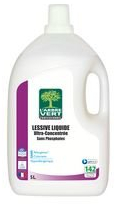 COLDIS Lessive Liquide Arbre Vert Tous Textiles Lavables Machine Ultra Concentrée Lavage Moyen 270 kg Linge Sec Bidon