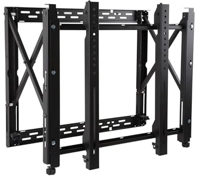 Peerless DS-VW795-QR Full Service Video Wall Mount with Quick Release for Screen upto 65-95-Inch - Black