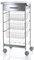 DON HIERRO - Carrito de cocina con ruedas, verdulero AFINITY INOX-