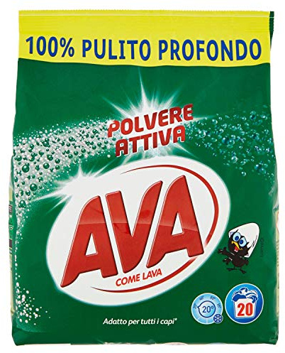 AVA Ecoricarica Polvere Attiva - 1.3 Kg - 20 Misurini