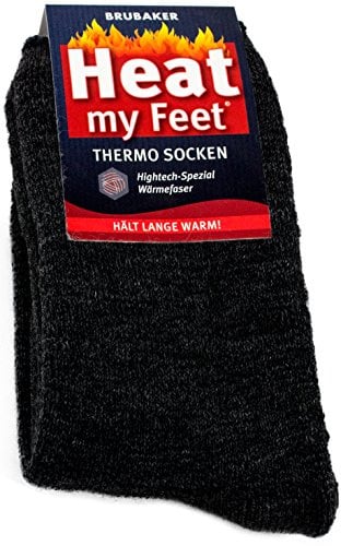 BRUBAKER 2 Paar Heat my Feet Thermo Socken