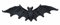 Design Toscano CL69108 Crochet clé Rack - Vampire Bat mur Porte-clés Sculpture - Bat Figure - Les chauves-souris Halloween
