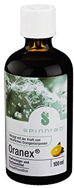 Spinnrad Oranex Kraftreiniger und Fleckenentferner - das Original - hochkonzentriert I für alle Oberflächen I natürliche Reinigung im ganzen Haus I 100 ml in der Glasflasche